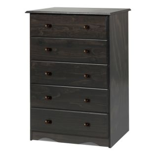 Palace Imports 100 percent Solid Wood 5 drawer Chest   16793264