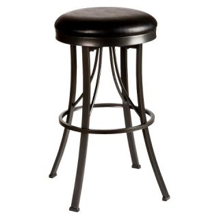 Ontario Backless 30 Barstool Metal/Pewter   Hillsdale Furniture