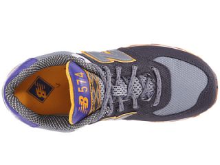 New Balance Kids KL574 (Little Kid) Grey/Purple