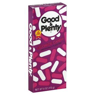 Good & Plenty  Licorice Candy, 6 oz (170 g)