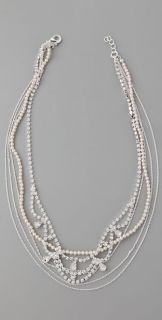 TOM BINNS Pearls in Peril Multi Layer Necklace