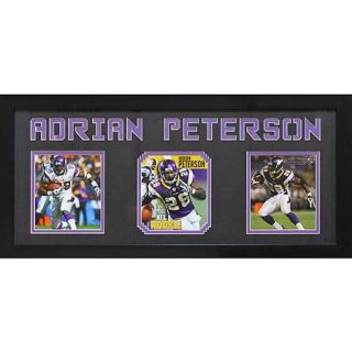 NFL Adrian Peterson 3 Photo Frame, 15x35