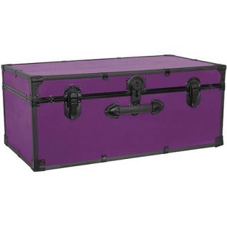 Mercury Luggage Seward Trunk Stackable Storage Footlocker, 30"