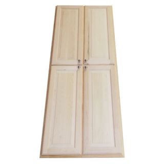 WG Wood Products Baldwin 73 Recessed Bathroom Pantry