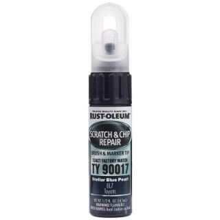 Rust Oleum Automotive 0.5 oz. Stellar Blue Pearl Scratch and Chip Repair Marker (Case of 6) TY90017A