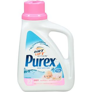 Ultra Purex Baby Laundry Detergent 50 FL OZ PLASTIC JUG