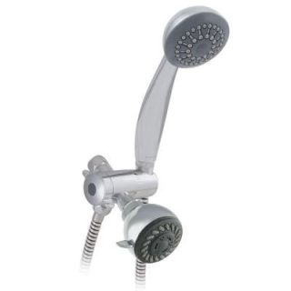 Glacier Bay 3 Spray Hand Shower and Shower Head Combo Kit in Chrome 520 HD3046 CP