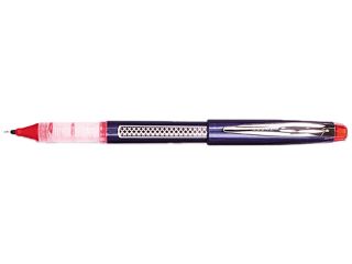 Zebra 44830 Regal Roller Ball Stick Pen, Red Ink, Needle, Dozen