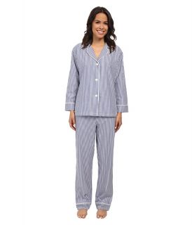 BedHead Classic Pinstripe PJ Set Blue Stripe