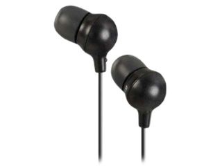 JVC HA FX30 B 3.5mm Connector Inner Ear Marshmallow Headphone   Black