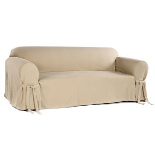 Brushed Twill Sofa Slipcover   929579 Big