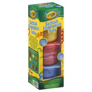 Crayola Bath Fingerpaint Soap, 3+, 3 soaps [12 fl oz (354.8 ml)]