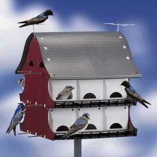 Purple Martin House — 16 Rooms  Bird Baths   Houses
