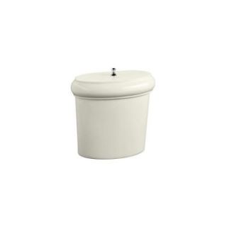 KOHLER Revival Elongated 1.6 GPF Toilet Tank Only with Insuliner Less Trim in Biscuit DISCONTINUED K 3613 U 96