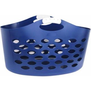 Rubbermaid Flex'n Carry Basket, Royal Blue