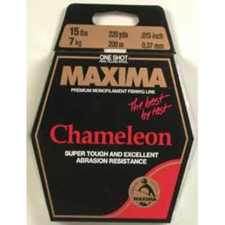 Maxima Maxima One Shot Spool Chameleon 220yds.   15 lb.   Fitness