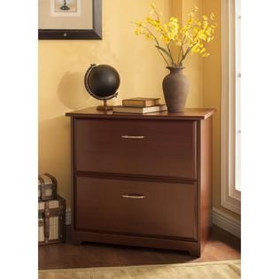 Bush  Furniture Harvest Cherry Cabot Collection 30 inch Lateral File