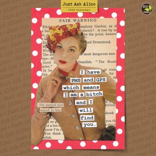 2016 Just Ask Alice Wall Calendar   17564063   Shopping