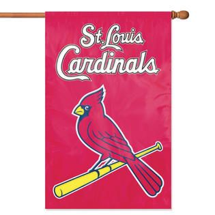 Party Animal Cardinals Applique Banner Flag   Fitness & Sports   Fan