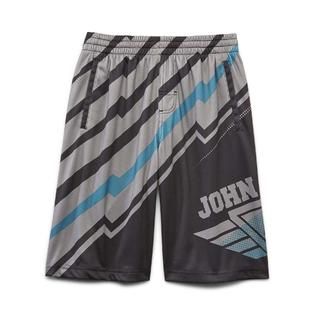Never Give Up™ By John Cena® Boys Mesh Athletic Shorts   Striped