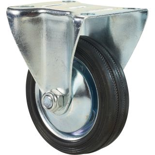 3in. Rigid Rubber Caster  Up to 299 Lbs.