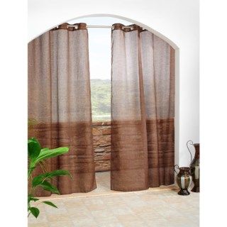 Outdoor Decor Cote Semi Sheer Indoor/Outdoor Curtains   108x96”, Grommet Top 6812F 37