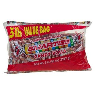 Smarties Assorted Flavors Candy Rolls 80 oz