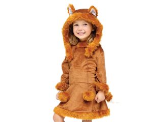 Kids Toddler Girls Fox Kitsune Halloween Costume 3T 4T