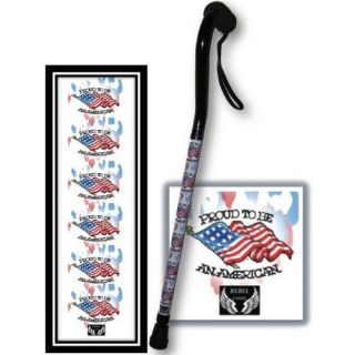 Rebel Canes Proud American Single Point Cane