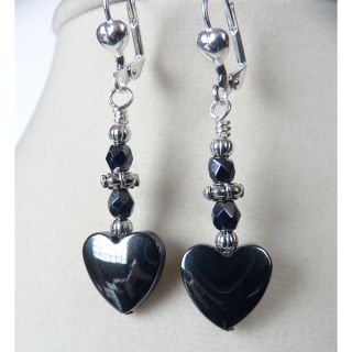 Zena Hemalyke Heart Earrings   Shopping   The s