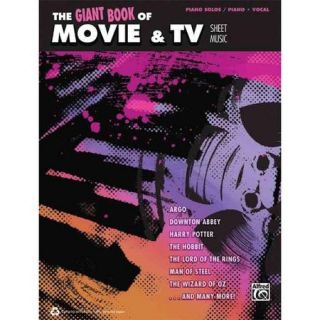 The Giant Book of Movie & TV Sheet Music Piano Solos/Piano/Vocal