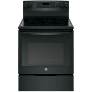GE Adora 5.3 cu. ft. Electric Range Oven with Self Cleaning Convection Oven in Black JB755DJBB