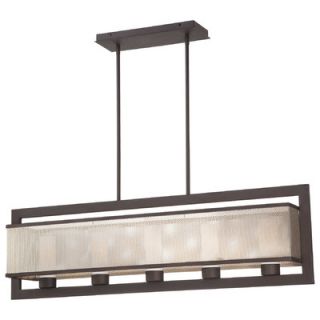 George Kovacs Mainly Mesh 5 Light Kitchen Island Pendant