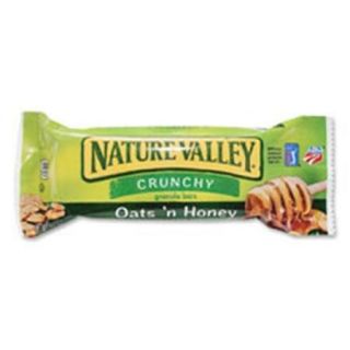General Mills GNMSN3353CT Nature Valley Oats Honey Granola Bar, 18 Per Count