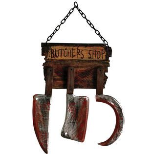Butcher Shop Sign Halloween Décor   Seasonal   Halloween   Halloween