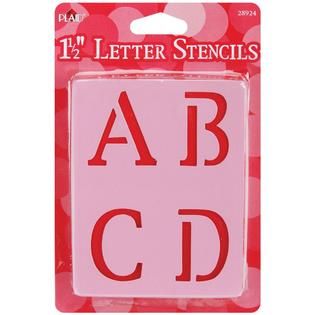 Plaid Old School Letter Stencils   Home   Crafts & Hobbies   Painting