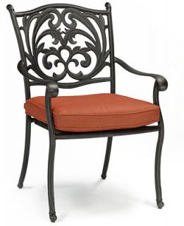 Chateau Cast Aluminum Outdoor Dining Chair   Furniture