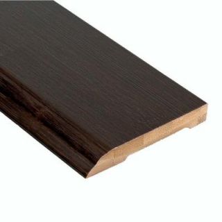 Home Legend Horizontal Black 1/2 in. Thick x 3 1/2 in. Wide x 94 in. Length Bamboo Wall Base Molding HL26WB