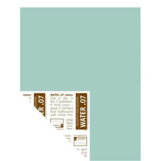 YOLO Colorhouse 12 in. x 16 in. Water .07 Pre Painted Big Chip Sample 221772