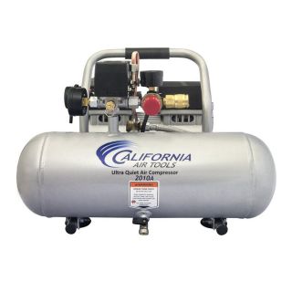California Air Tools 1 Hp 2 Gallon 120 PSI 110 Volt Horizontal Stationary Electric Air Compressor