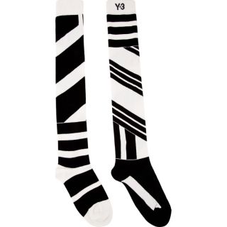 Black & White Multi Stripe Socks