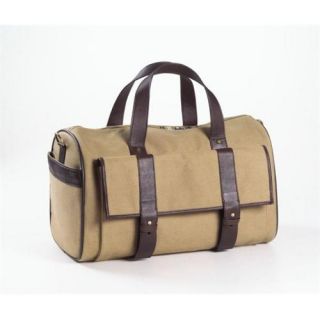 Clava 55 1514   Canvas And Leather Pocket Duffel