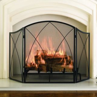 Pleasant Hearth Arched 3 Panel Fireplace Screen