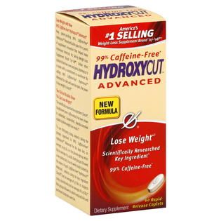 Hydroxycut Advanced Weight Loss Supplement, 99% Caffeine Free, Rapid