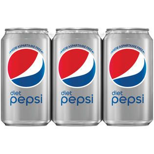 Diet Pepsi Pepsi Cola, Diet, 6   12 fl oz (355 ml) cans   Food