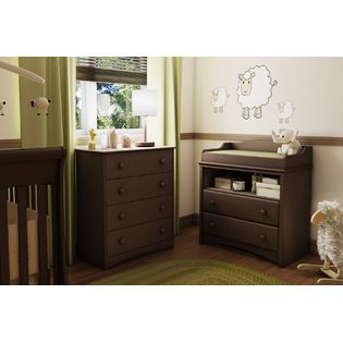 South Shore Angel Collection Changing Table with Chan