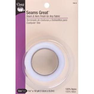 Dritz Seams Great 5/8X10 Yards White   Home   Crafts & Hobbies