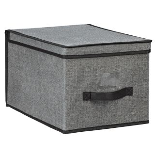 Kennedy Home Collection Grey Large Storage Box