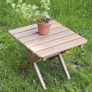 POLYWOOD&reg; Traditional Recycled Plastic Square Side Table