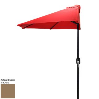 Jordan Manufacturing Khaki Market Patio Umbrella